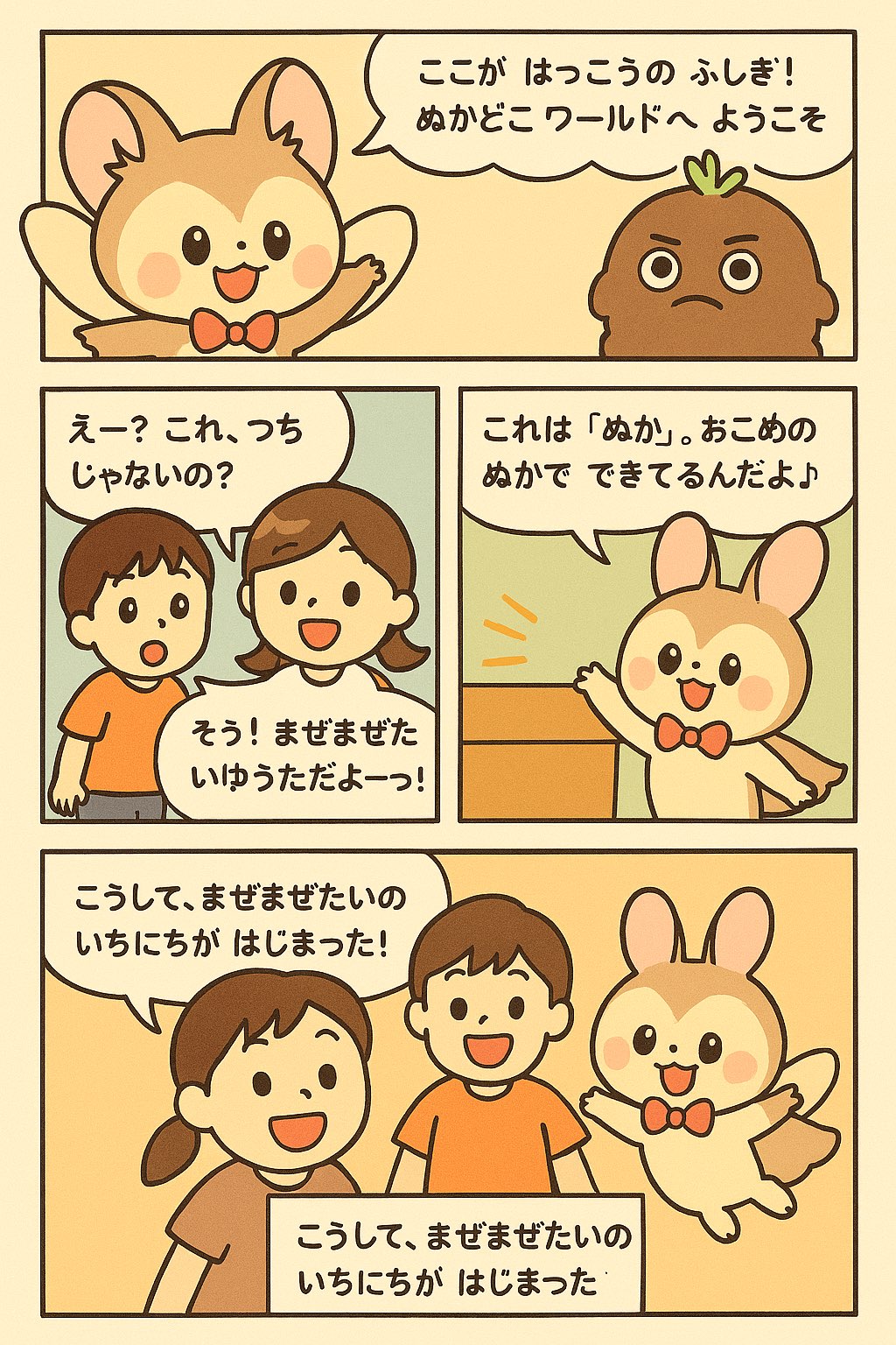 ぬかどこワールドへようこそ！