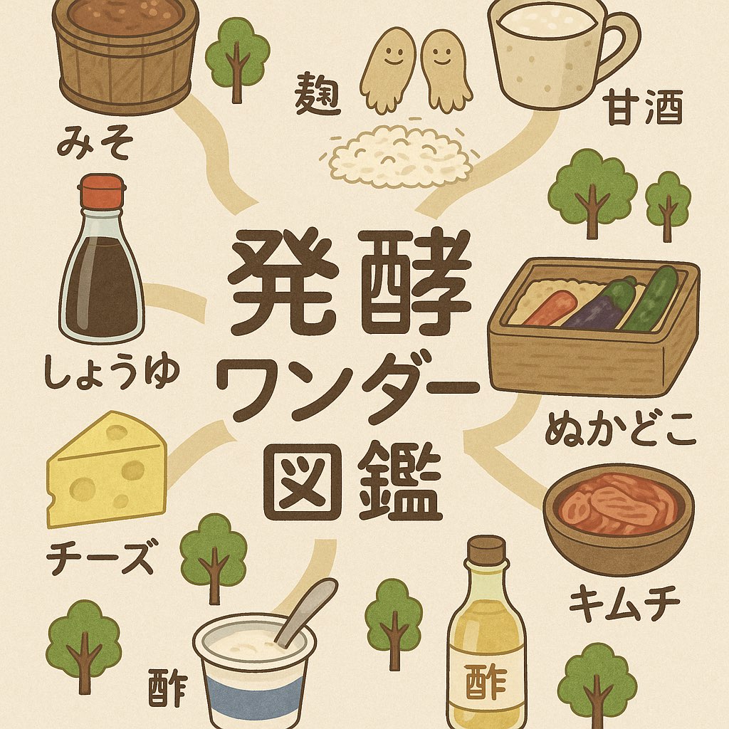 発酵ワンダーマップ（例）